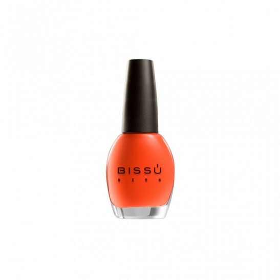 ESMALTE MINI NARANJA NEON BISSU