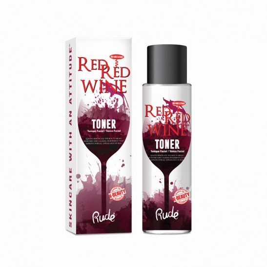 TONICO FACIAL  RED RED WINE RUDE