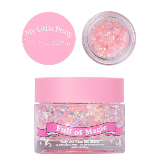 MY LITTLE PONY FULL OF MAGIC INDIVIDUAL BODY&FACE GEL GLITTER