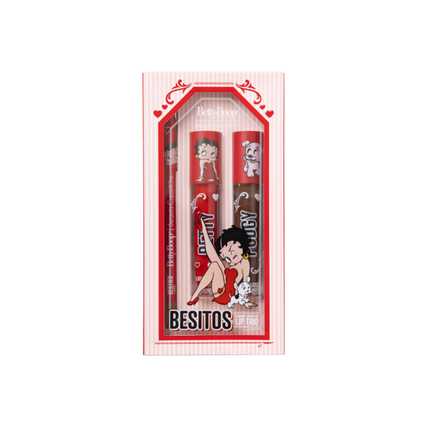 TRIO DE LABIOS "BESITOS" BETTY BOOP BC