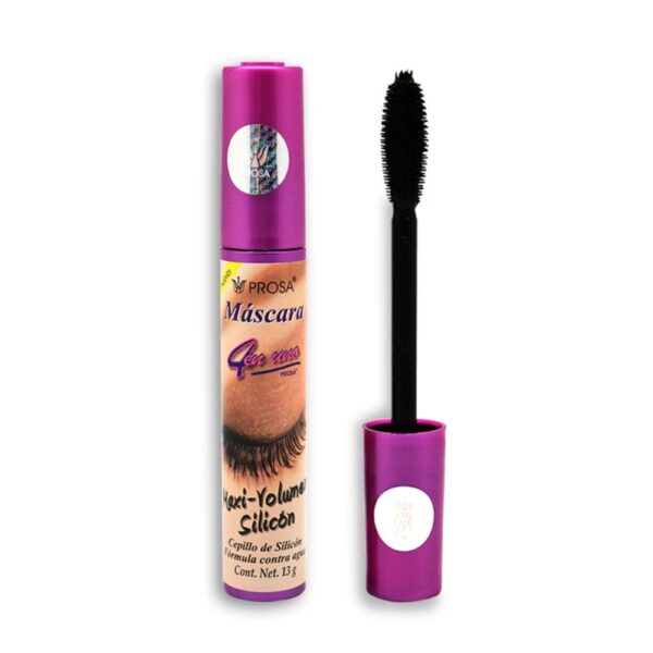 RIMEL SILICON MAXI VOLUMEN NEGRO 4 EN 1