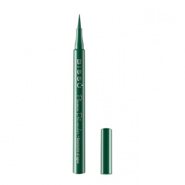 DELINEADOR PLUMIN OJOS VERDE BISSU