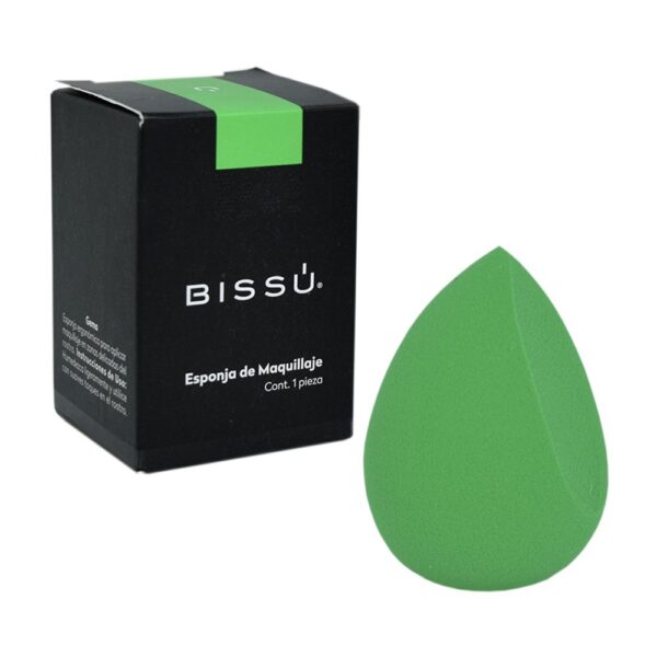 ESPONJA BLENDING GEMA VERDE BISSU