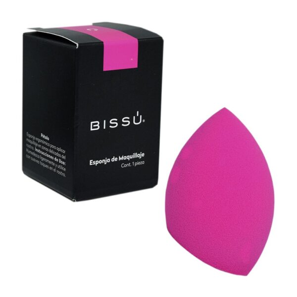 ESPONJA BLENDING PETALO ROSA BISSU