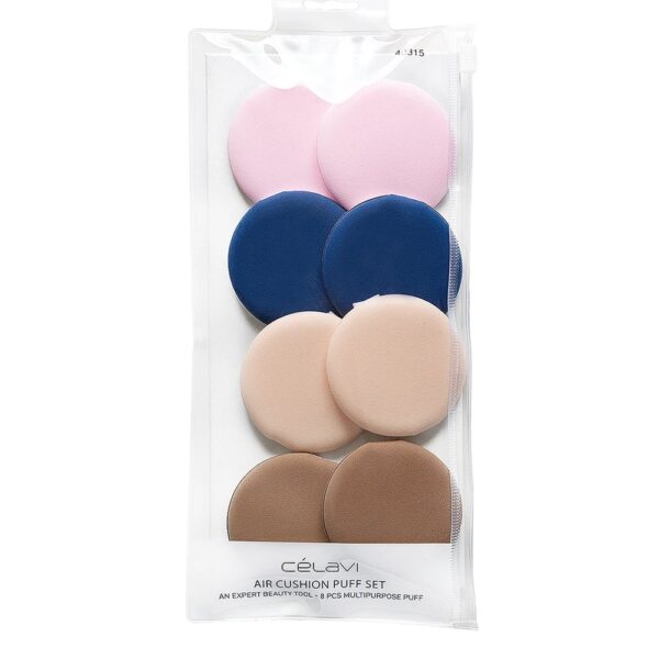 SET ESPONJAS PUFF 8 PZS CELAVI