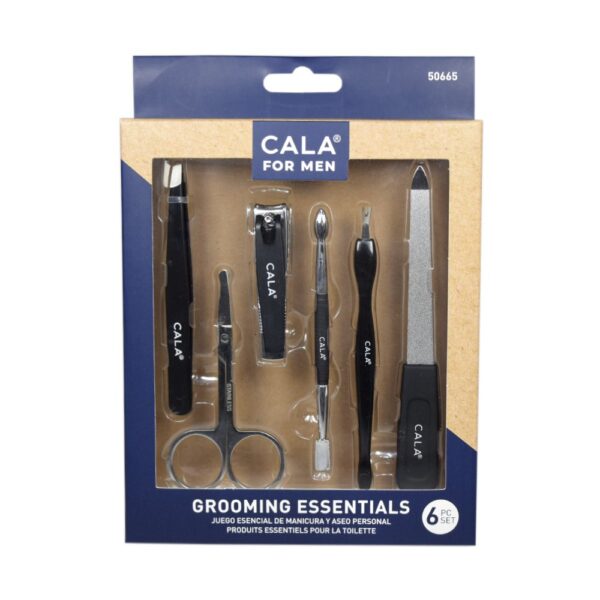 KIT DE MANICURA PARA HOMBRE 6 PIEZAS CA