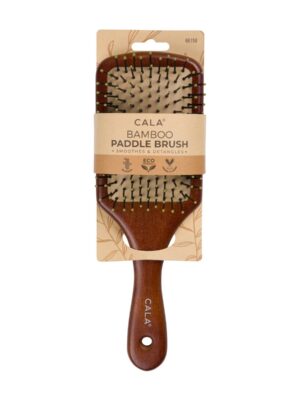 66158-1.jpg CEPILLO DE CABELLO BAMBU OSCURO ANCHO CA