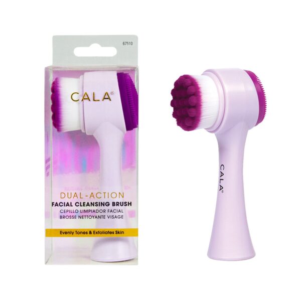 CEPILLO FACIAL  DOBLE ACCION MORADO CA