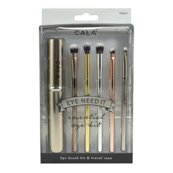 SET BROCHAS MIX METALICO 6 PZS CALA