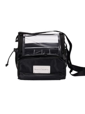 BCMBBLK-11-1.jpg BOLSA DE MANO PRO NEGRA CON 1 PORTA BROCHAS DE ACRILICO REMOVIBLE 1 CORREA PARA HOMBRO 1 ASA EXTRAIBLE