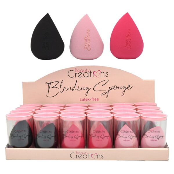 ESPONJA BLENDING MIX 3 COLORES (24PZS) BC