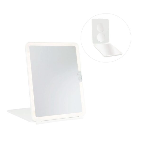 ESPEJO LED ON THE GO BLANCO USB 26X18 BC