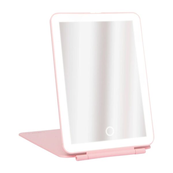 ESPEJO LED ON THE GO ROSA USB 20X13.5 BC