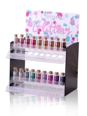 LA-1282-1.jpg EXHIBIDOR PARA GLITTER 18 TONOS BC