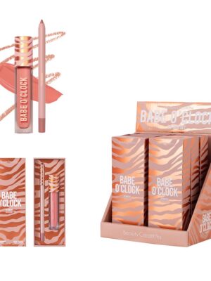DUO LAPIZ + LABIAL BABE O CLOCK BC