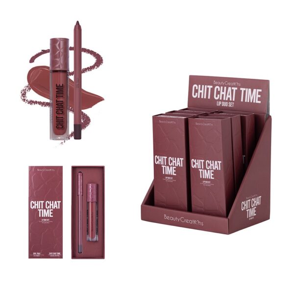 DUO LAPIZ + LABIAL CHIT CHAT TIME BC