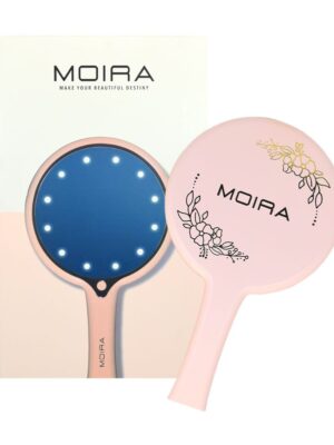 LEDHHM-1.jpg ESPEJO DE MANO LUZ LED 12 LUCES ROSA MO