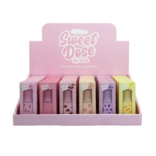 EXFOLIANTE LABIOS SWEET DOSE 24PZS BC