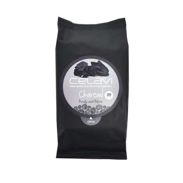 TOALLITA DESMAQUILLANTE CHARCOAL CELAVI