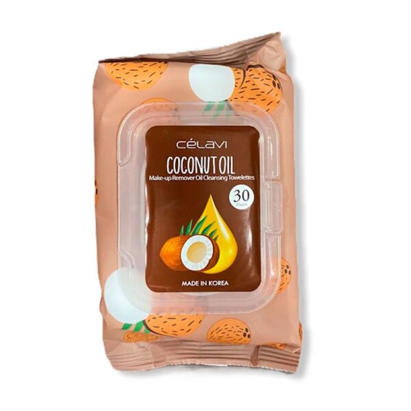 TOALLITA DESMAQ ACEITE DE COCO CELAVI