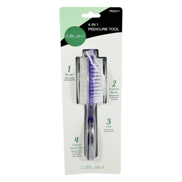 HERRAMIENTA PEDICURA  4 EN 1 CELAVI