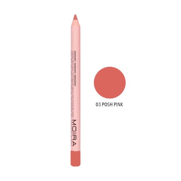 LAPIZ DE LABIOS POSH PINK 003 MOIRA