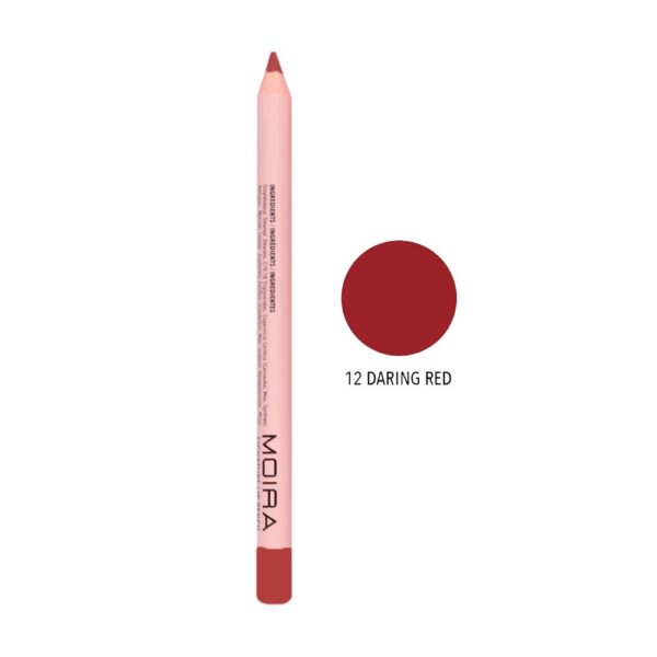 LAPIZ DE LABIOS DARING RED 012 MOIRA