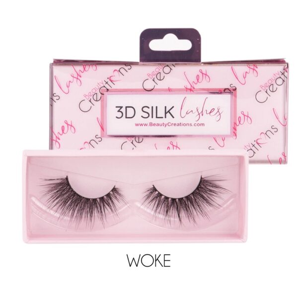 PESTAÑA  WOKE 3D SILK BC