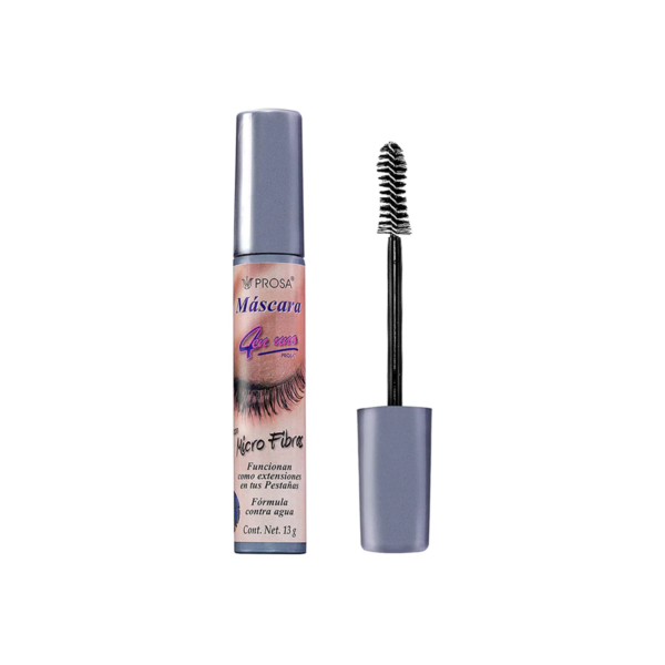 BLISTER RIMEL MICRO FIBRAS GRIS 4 EN 1