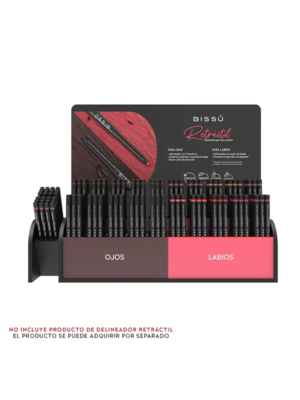 3905022 EXHIBIDOR RETRACTIL OJOS Y LABIOS INCLUYE TESTER BS