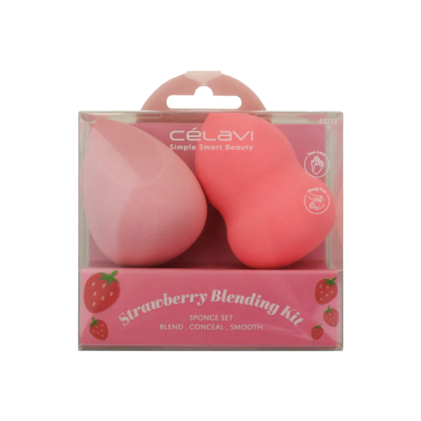 JUEGO DE ESPONJAS FRESA 2PC