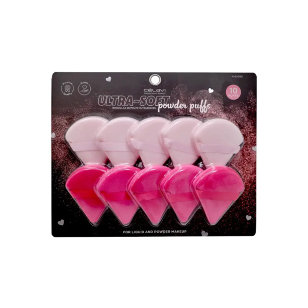 SET DE PUFF ULTRA SORT ROSA/BEIGE 10 PZAS CELAVI