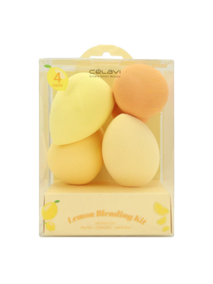 45682 SET DE ESPONJAS 4 PZAS - LEMON CV