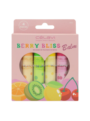 60052 BALSAMO DE LABIOS BERRY BLISS SET DE 4 PZAS CV