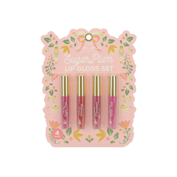 SET DE BRILLO PARA LABIOS DE 4 PIEZAS - NUTCRACKER BALLET CV
