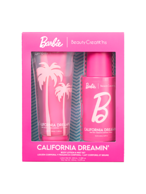 SET DE LOCIÓN Y CREMA CORPORAL "CALIFORNIA DREAMIN" BARBIE BC