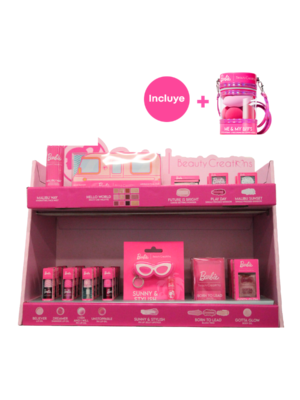 BA-DISPLAY DISPLAY BARBIE 12 PRODUCTOS = 54 PZS BC