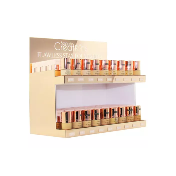 SET MAQUILLAJE LIQUIDO DE 12 TONOS FS 2.5-7.0. CADA TONO INCLUYE 6 PZS = 72 PZS + 12 TESTER (NO INCLUYE EL TONO 4.0). 12 PIEZAS DEL TONO 4.5. + ACRILICO