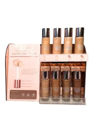 GSF-PTD SET  GLOWY SKIN FILTER 8 TONOS / 4 PZS POR TONO + 8 TESTERS =  40PZS BC