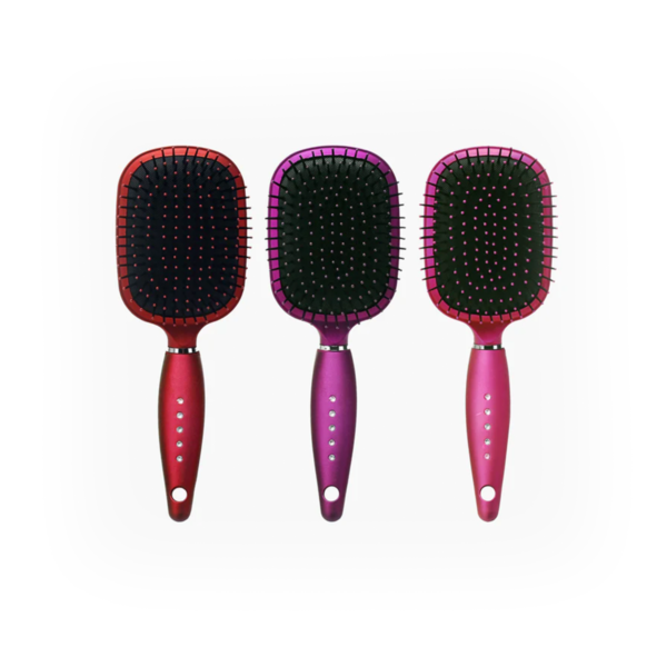 CEPILLO CUADRADO DIAMOND MORADO