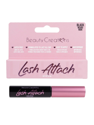 LAB-BLK PEGAMENTO PARA PESTAÑAS NEGRO CON BROCHA APLICADORA BC