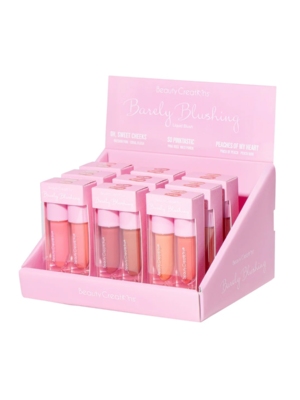 LBDISPLAY RUBOR LIQUIDO BARELY 12 PIEZAS BC
