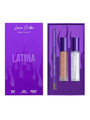 LCL02 TRIO DELINEADOR + 2 LIPGLOSS LATINA BC