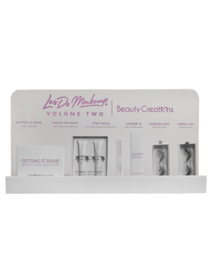 LDMV2 DISPLAY LLENO LES DO MAKEUP -6 PRODUCTOS X 6 PCS DE C/U = 36 + DISPLAY DE CARTON BC