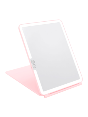 LR-11 ESPEJO RECT.GRANDE 25X19X2CM ROSA LR