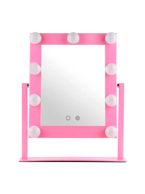 LR-22 ESPEJO  VANITY 9FOCOS LED ROSA LR