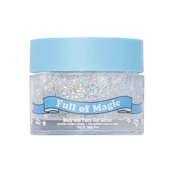 SET INDIVIDUAL GLITTER EN GEL PARA CUERPO Y CARA GLORY BC