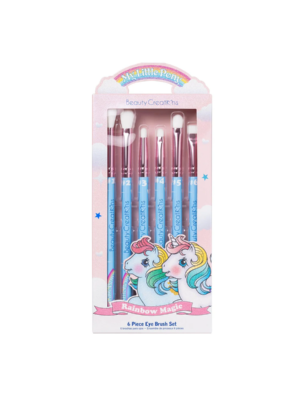 MLP-BS SET DE BROCHAS PARA OJOS DE 6PZS "RAINBOW MAGIC" MY LITTLE PONY  BC