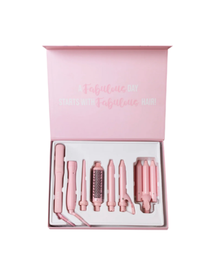 MT-PINK MULTIESTILIZADOR 5 EN 1 PARA CABELLO SET PINK BC