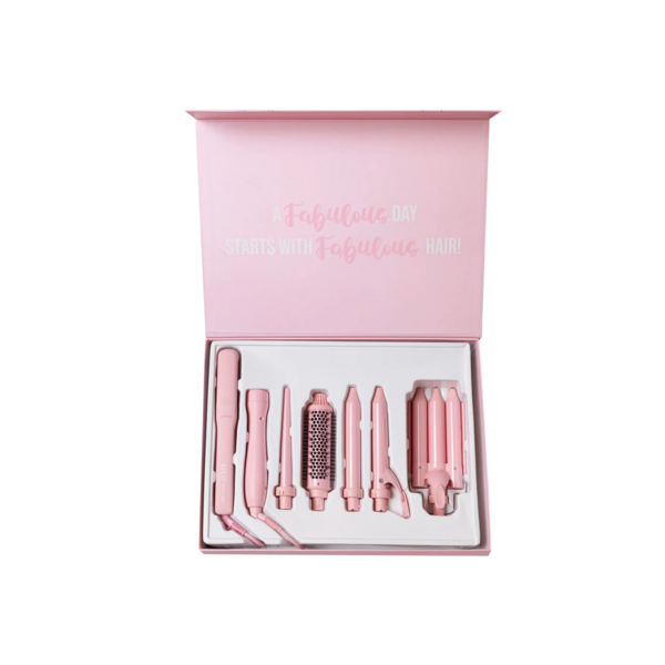 MULTIESTILIZADOR 5 EN 1 PARA CABELLO SET PINK BC